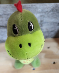 Nessie Lochness Monster Plush Toy – Scotland – Green – Small –