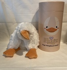 Hugz Official Weighted Stuffed Animal 3.8 lb – Quackers The Duck