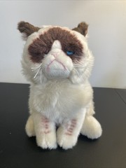 Gund Grumpy Cat Meme Plush Toy Stuffed Animal 9″ w/ Blue