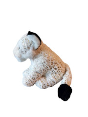 Wild Republic Foilkins Snow Leopard Plush White Gold Stuffed Animal Toy 7″