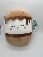Squishmallows Carmelita 8” 2021 Food Mix S’mores Plush Soft Cuddly Toy NEW W TAG