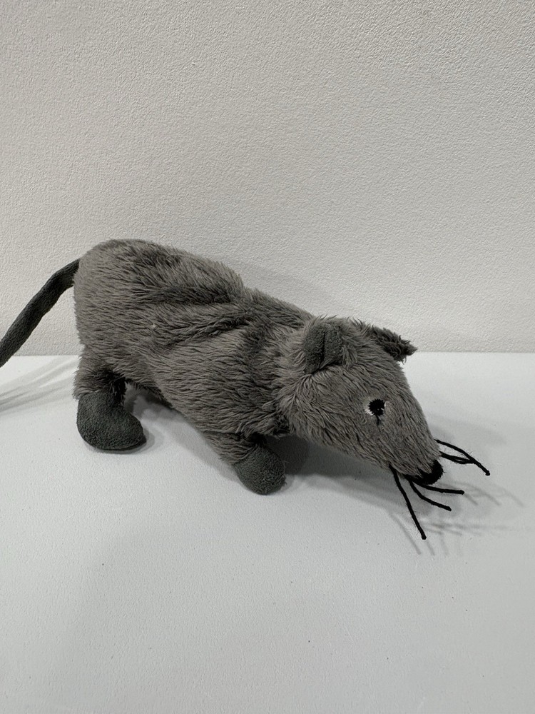 Grey Mouse Ikea GOSIG MUS Small 5″ Rat Plush Stuffed Ikea “Retired” Rare HTF