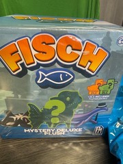 Fisch Roblox Deluxe Plush 14″ Megalodon w DLC Tag Code-Cryptozoology