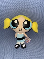 Powerpuff Girls Bubbles Plush 1999 Stuffed Doll Toy Figure Vtg Cartoon Blonde