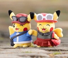 Pokémon Center 25th Celebration -Kalos Region Pikachu Poké Plush Toy (2021)