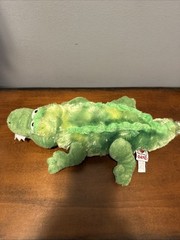Ganz Webkinz Alligator Green Plush Crocodile Stuffed Animal HM215 No Code 14″