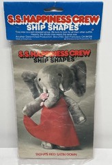 SS Happiness Crew Plush Clothing Accessory Tasha’s Red Satin Gown Elephant Small