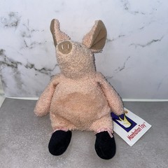 7.5″ VTG Manhattan Toy Small Terry Tip Toe Tiptoes Pig Piggy Ballet Plush W/ Tag