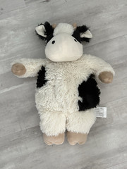 Warmies Cow Plush Black & White Chill or Microwave Stuffed Animal