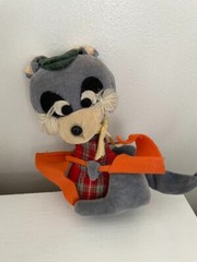 Dakin Dream Pets? kangaroo Plush Japan Tag Vtg HTF W/flags