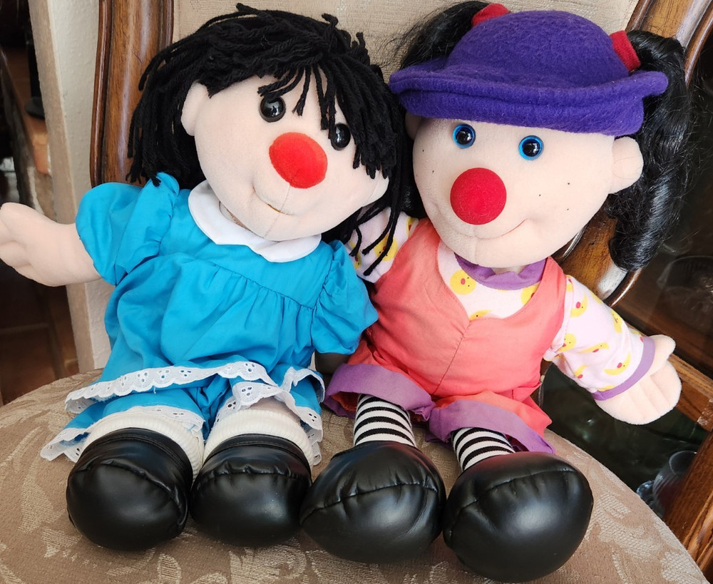 Big Comfy Corp 1995 Vintage Big Comfy Clown Plush “16 Molly and 20” Loonette