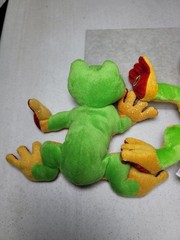 Webkinz Ganz Lil Kinz Green Tree FROG Plush Stuffed Animal Amphibian Toad HS109