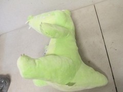16″ DISNEY STORE TICK TOCK CROCODILE PETER PAN GREEN STUFFED ANIMAL PLUSH TOY