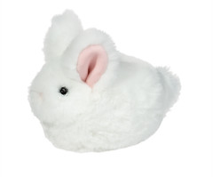 Douglas Toys Natural Lil’ Bitty Bunny Mini Soft Plush Stuffed Animal, White, 5″