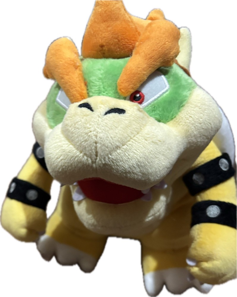 Little Buddy Bowser Plush 10″ Super Mario Bros New With Tags