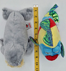 Ganz Webkinz WALRUS & PUCKER FISH HM332 HM438 Plush No Code Retired⚡FREE SHIP