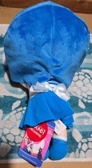 Sailor Moon Lay Down Sailor Mercury 12 inch Plush Round1 Exclusive NWT