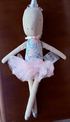 Sweet NWT Alimrose Liberty Blue Yvette The Unicorn Australia Stuffed Figure