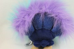 Aurora Purely Luxe Peacock Plush Bird Stuffed Animal Sparkle Feathers 14″ Blue