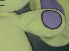 Yottoy Knuffle Bunny Plush Green Purple Stuffed Toy Mo Willems Stuffed Toy 13″