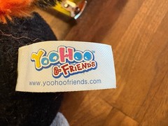 AURORA WORLD Yoo Hoo and Friends BUSH BABY in Skelton Costume Halloween Decor