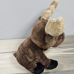 2013 The Petting Zoo 9″ Moose Plush Stuffed Animal Brown