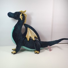 Douglas Cuddle Toys – 16” Long Navy Dragon Plush – Douglas Toys #727 – 2022
