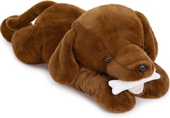 32 Inch Giant Chocolate Lab Stuffed Animal, Large Labrador Plush Puppy Pillow…