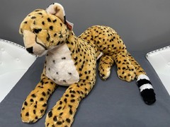 RETIRED Wild Republic CK Jumbo CHEETAH Stuffed Animal Plush 30″ Realistic