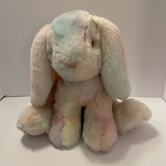 Douglas Bunny SUPER Sweetie 16” Floppy Rainbow Rabbit Soft Plush Stuffed Toy EUC