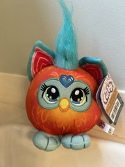 Furby Plush 5.5” Stuffed Animal Toy Hasbro Toy Factory 2024 Orange & Blue NWT
