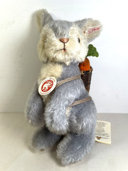 Steiff Mr. Hopkins Bunny 2008 Ltd Edition #281/2008 Knopf im Ohr Germany 681288