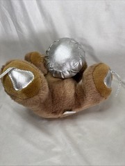 1997 K.B. Bros Inc Hershey Foods Corp Kiss Kisses Brown Teddy Bear 8″ Plush NWT