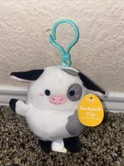 New Dan Dee Mystery Egg 4″ HIGHLAND COW Easter Backpack Bag Clip Plush