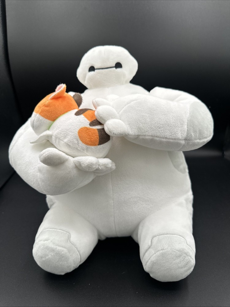Disney Big Hero 6 Baymax & Mochi Plush Toy 30cm
