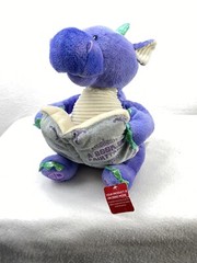 Cuddle Barn Story Telling Dragon Fairy Tales Animated Purple Recites 5 Stories