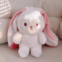 25cm Strawberry Carrot Rabbit Plush Toy Cute Bunny Doll Gift