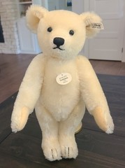 Steiff 1922 Replica Growler 12″. Perfect Condition! Vanilla In Color 406898