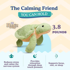 Hugz Official Weighted Stuffed Animal 3.8 lb for Adults and Kids – Premium Stuff