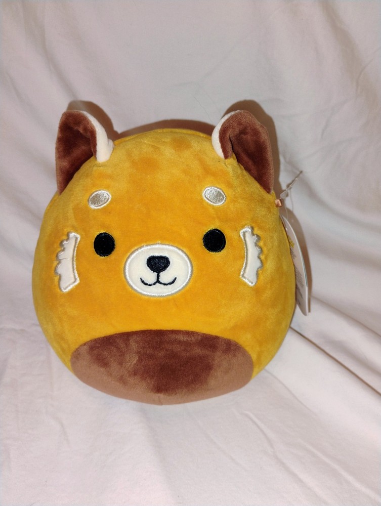 Squishmallow Seth The Red Panda Zoo Squad S7.5 #136 Squishdate 9.1.2018 NWT