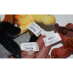 Bullsitoy Wings of Fire Plush Set Cutie Cuffs Sunny Clay Starflight 3 pc Lot