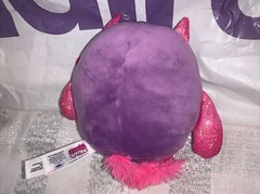 Mush Meez Candice Cat 6″ Squishy Pink Plush Kitty Coin Purse Valentine’s Day Lot