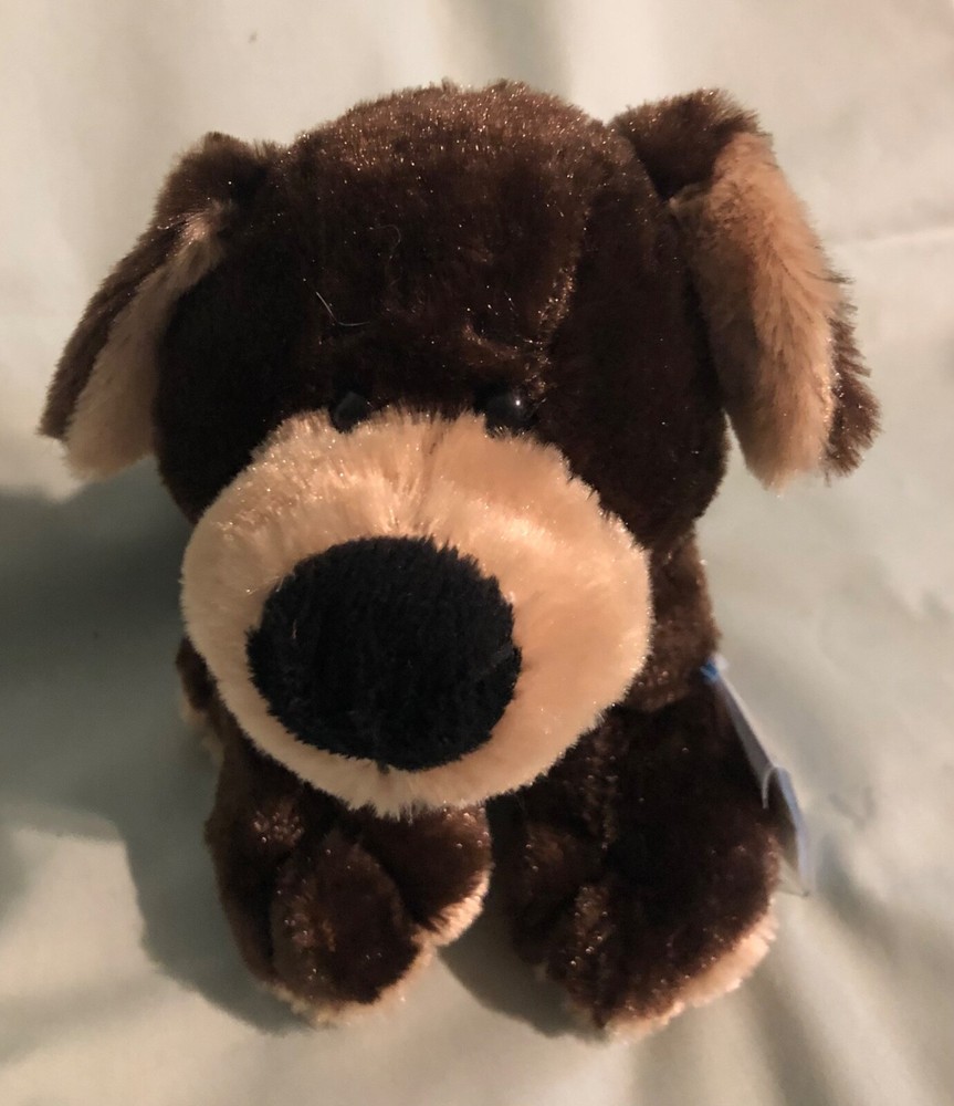 WEBKINZ BY GANZ NEW WITH TAG MOCHA PUP BY GANZ #HM348