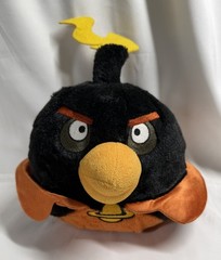 A129 Angry Birds Space Black Bomb Sounds Plush 9″ Stuffed Toy Lovey