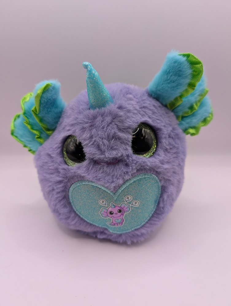 Rainbocorns Axolotlcorn Surprise by ZURU, Collectible Plush Toy Purple