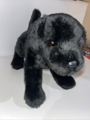 Douglas Brewster Black Lab Plush Stuffed Animal Dog, 12″