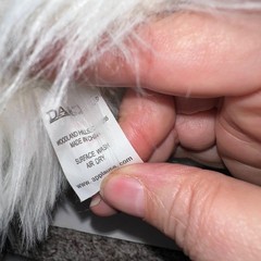 Dakin Applause Lou Rankin Friends Mountain Goat Calvin White Shaggy Plush NWT