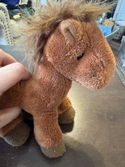 The Saddle Club Prancer Brown Plush Horse
