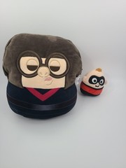 Squishmallow, Disney Edna Mode 10″ & Jack-Jack 4.5″ Plush Kellytoy