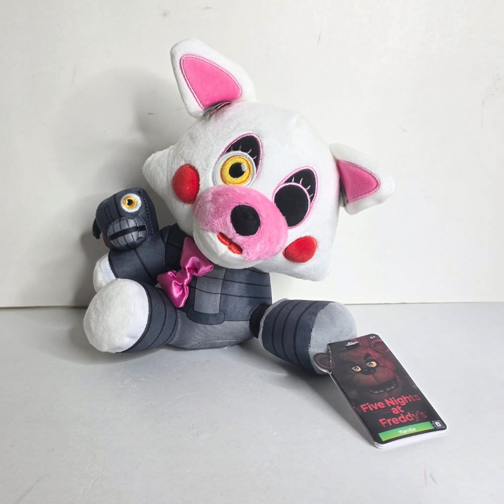 FNAF Five Nights At Freddys Mangle Jazwares 8 in Plush Glow Eyes GITD – NEW